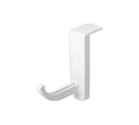 Supporto da Cuffie per Monitor / Scrivania con Adesivo 3M Bianco