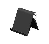 Supporto da scrivania per tablet / telefono multiposizione pieghevole nero