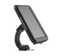 Supporto da retrovisore per telefono, waterproof regolazione multi-angolo nero