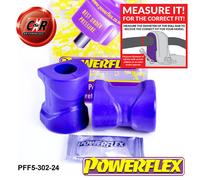Supporto Barra Antirollio Powerflex 24mm Per BMW E30 Serie 3 (82-91) PFF5-302-24