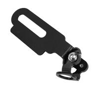 Supporto base antenna interfono per alimentatore targa moto