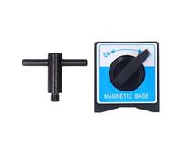 Supporto base magnetica di aspirazione da 100 kg Design a forma di V con interruttore per la calibrazione dell'attrezzatura di misurazione del pezzo di lavorazione meccanica