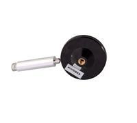 Supporto base magnetica guscio in plastica nera per antenna di misura 5/8 11 pz