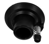 Supporto Base per Hi Hat, Ricambio ABS Nero 6,5x5,5x5,5cm | Stabile Sostegno per Piatto Charleston, Parte Semplice per Batteria, Uso in Studio e Prove