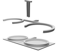 Supporto Base per Macina Pepe Sale Peugeot 15cm Macinino Cucina Stampato