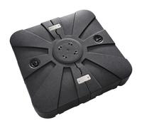 Relaxdays Base ombrellone riempibile con rotelle