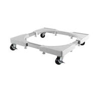 Supporto/Base Regolabile Cromad con Ruote per Frigorifero e Lavatrice - Colore Bianco NEW