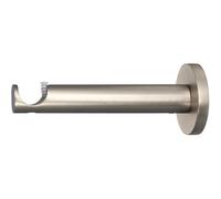 Supporto bastone tenda Function ad 1 via acciaio Ø 2 x 12 cm Aspetto acciaio inox