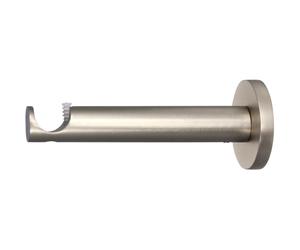 Supporto bastone tenda Function ad 1 via acciaio Ø 2 x 12 cm Aspetto acciaio inox