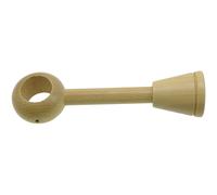 Supporto bastone tenda regolabile Ø 2,8 x L 9,5-17,5 cm naturale Naturale