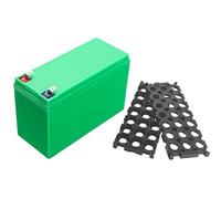 Supporto batteria 18650, 12V 3S 7P Li-ion fai da te per 18650 Powerwall Battery Pack Spot Clamp (verde)