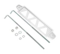 Supporto Batteria Auto per Universale, Argento, 1 Set con Dado e Rondelle