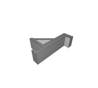 Supporto Batteria Parete per Bosch PowerTube 500 625 eBike Ricarica Stand 3D