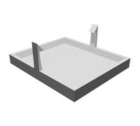 Supporto Batteria per Elicottero RC Blade 400 Stampato 3D Protezione Motore