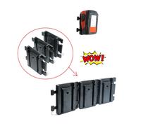 Supporto batteria supporto a parete rack supporto portaoggetti espositore app...