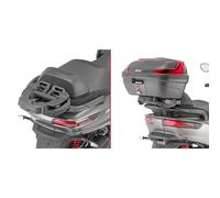 Supporto bauletto dello scooter Givi Monokey ou Monolock Piaggio MP 350-500 Sport/Business (18 à 20) Noir TU