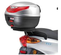 Supporto bauletto dello scooter Givi Monolock Piaggio Fly 50-100-125-150 (04 à 17) Noir TU