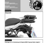 Supporto bauletto Easyrack da abbinare a portapacchi originale BMW nero