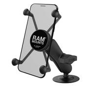 SUPPORTO BIADESIVO RAM-MOUNT RAP-B-378-UN10U e culla X-GRIP per Iphone e Samsung