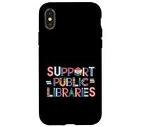 Supporto Biblioteche pubbliche Libero accesso alla conoscenza Libri vietati Custodia per iPhone X/XS