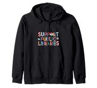 Supporto Biblioteche pubbliche Libero Accesso alla Conoscenza Libri vietati Felpa con Cappuccio