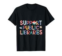 Supporto Biblioteche pubbliche Libero Accesso alla Conoscenza Libri vietati Maglietta