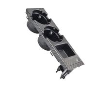 Supporto Bicchieri Auto Compatibile Con BMW Per 318ti 1998 320i 2001 2002 2003 2004 2005 323Ci 2000 Car Center Console Portabicchieri Acqua Bottiglia Bevande Moneta(Carbon Fiber)