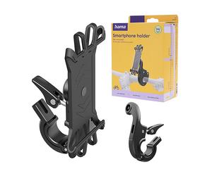 SUPPORTO BICI E MOTO HAMA 00201968 da manubrio, a morsa