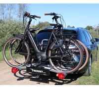 Supporto Bici per 2 Biciclette O 2 Elettrica Sulla Traino Portapacchi Posteriore