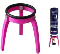 Supporto bombola gas refrigerante tutti i modelli con gomma antiscivolo R600a