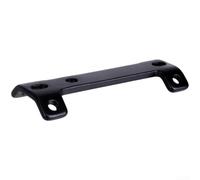Supporto Borraccia Bici Lega Leggera Montaggio | Lega di alluminio leggera, montaggio per doppio, ideale per lunghe distanze, viti incluse, nero o rosso(Black)