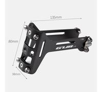 Supporto Borraccia Posteriore Montaggio Alluminio Lega Bicicletta Doppio con