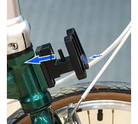 Supporto borsa bici pieghevole per Brompton e per DAHON portapacchi anteriore co