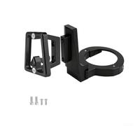Supporto Borse Pieghevole Compatibile per dahon K3 Plus P8 Supporto | Doppio foro filettato, monta borse anteriori, luci bici, portabottiglie, per versatile, stabile (black adapt+carrier block)