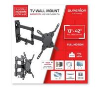 Supporto Braccio Staffa TV13"-42" Full Motion Exstra Slim LCD/LED/PLASMA
