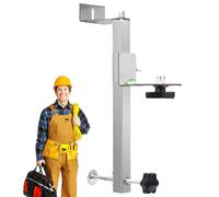 Supporto Bracket A Livello - In Acciaio Inossidabile Con Altezza Regolabile | Supporto Per Livella Per Controsoffitto A Montaggio A Parete - Per Falegnami Piastrellisti Cantiere Edile Ristrutturazione