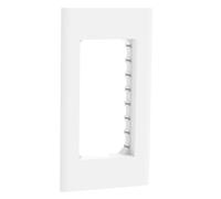 BTICINO MatixGO Soluzioni per l'installazione 4 moduli Bianco 150710W Supporto 4 moduli per torretta sporgente, bianco