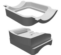 Supporto Cadenza per Cateye Strada Computer Bici - Ricambio Stampato 3D