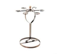 Supporto Calici Stabile Base Larga 24x33.5cm(Bronze) | Ferro levigato, nessun bordo , finitura liscia, e alla ruggine, design moderno