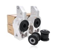 Supporto Cambio Motore Sospensione Per Seat Per Alhambra 2011- 2018 2019 3C0 199 231 4 PZ Alluminio Sospensione Motore Braccio Controllo Boccola Cuscinetto((Full solid) 4 PCS)