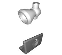 Supporto Camera Loc Line per Logitech C270 OctoPrint Staffa Estrusione