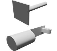 Supporto Camera per Logitech C270 HD - Holder Rotante LACK Enclosure