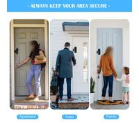 Supporto Campanello Antifurto Compatibile con Per Videocitofono Blink 2a Generaz