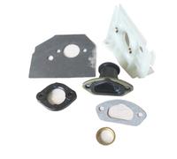 Supporto carburatore for motosega, guarnizione, piastra guida interna adatta for 4500 5200 5800