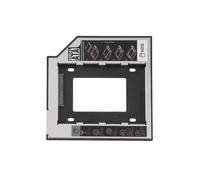 Supporto Cassa Caddy CD DVD Per Disco Rigido 2.5 2Nd SATA 9.5Mm Universale
