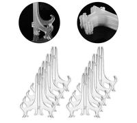 Supporto cavalletto compatto 5 in plastica per piccole opere d'arte o piastre (c
