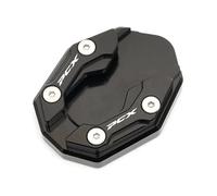 Supporto Cavalletto Laterale Motocicletta Per Honda PCX150 PCX160 PCX125 CNC Piastra Ingrandimento Accessori Strada(Black)