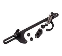 Supporto cavo acceleratore nero for Chevy Ford 4150 4160 265 283 305 307 327