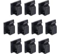Supporto cavo InLine 59971E Nylon Nero Autoadesivo Confezione 10