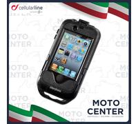 SUPPORTO CELLULAR LINE PER PORTA IPHONE 4S/4 PER MOTO MANUBRI TUBOLARI